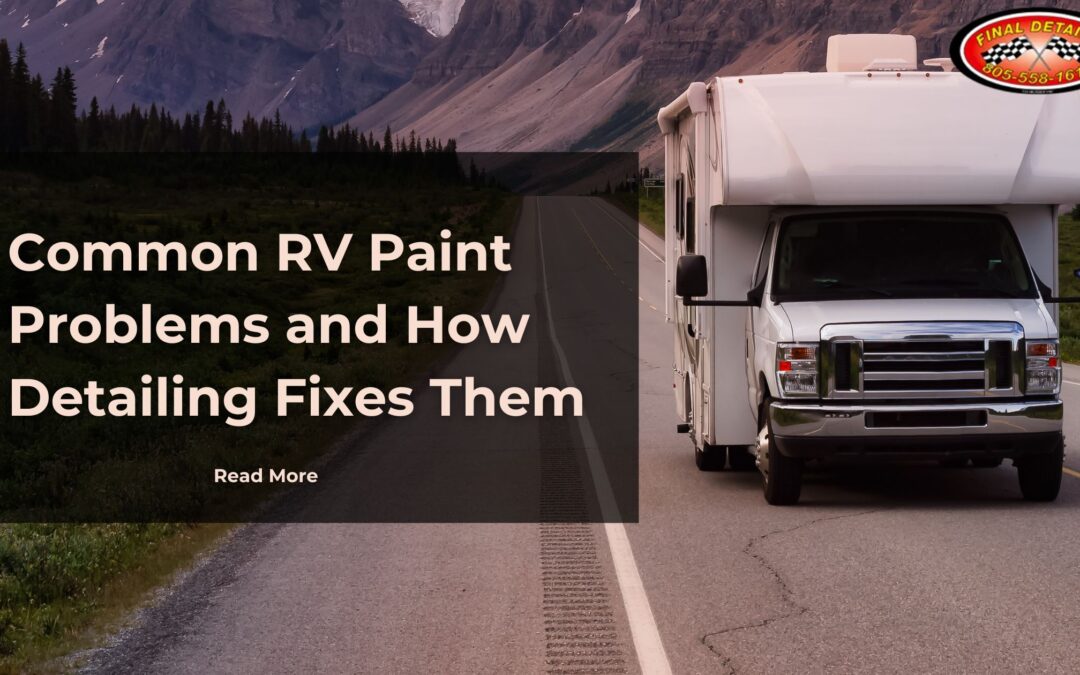 Common RV Paint Problems and How Detailing Fixes Them